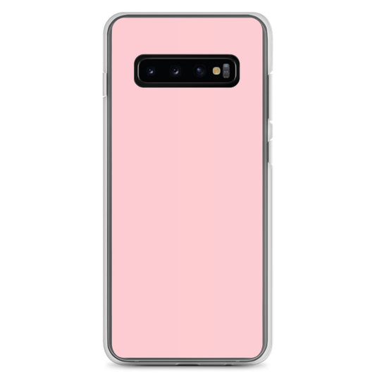 Pink Samsung Clear Thin Case Plain Color CREATIVETECH