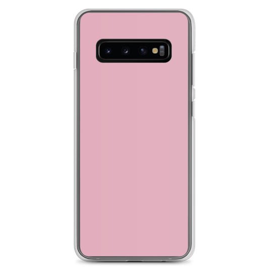 Melanie Pink Samsung Clear Thin Case Plain Color CREATIVETECH