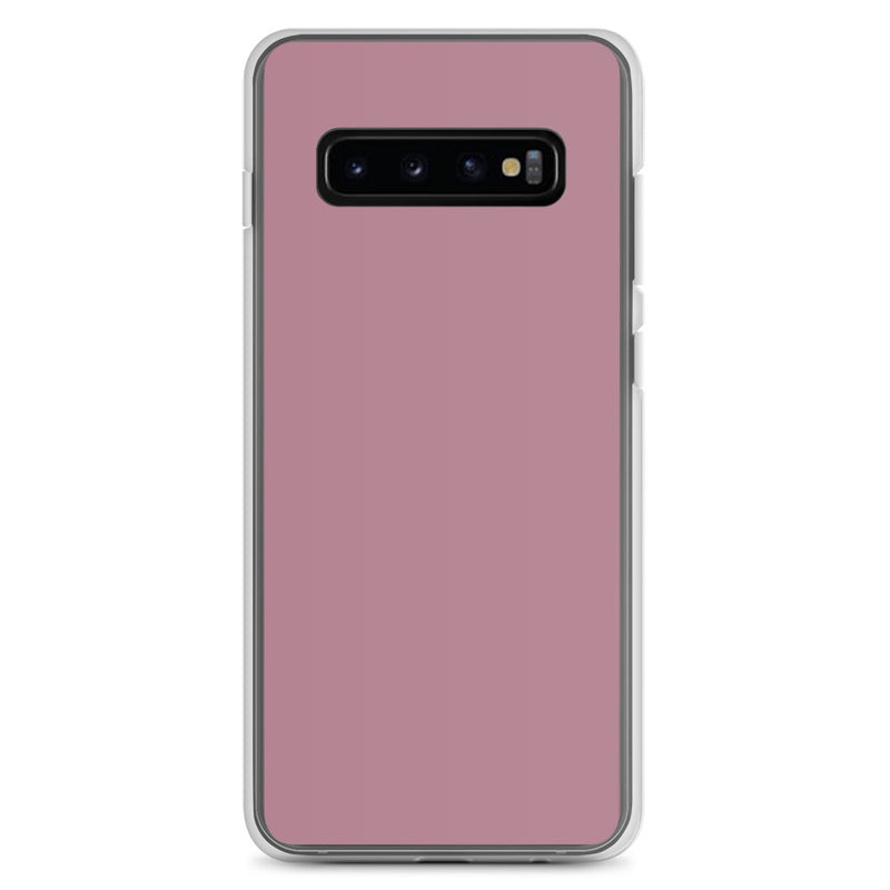 Load image into Gallery viewer, Tapestry Deep Ash Pink Samsung Clear Thin Case Plain Color CREATIVETECH