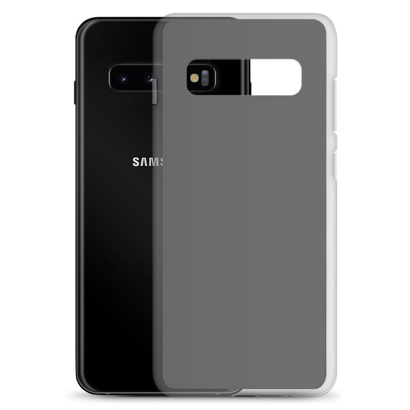 Load image into Gallery viewer, Zambezi Grey Samsung Clear Thin Case Plain Color CREATIVETECH
