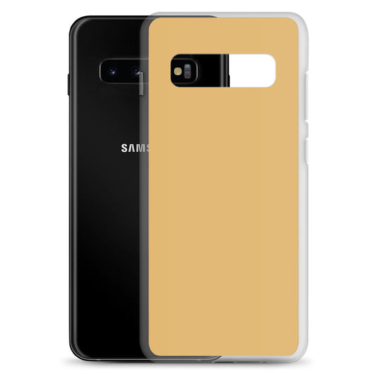 Fawn Yellow Samsung Clear Thin Case Plain Color CREATIVETECH