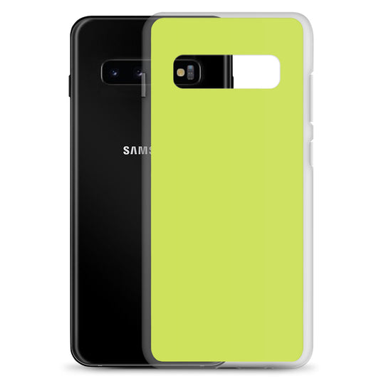 Mindaro Green Samsung Clear Thin Case Plain Color CREATIVETECH