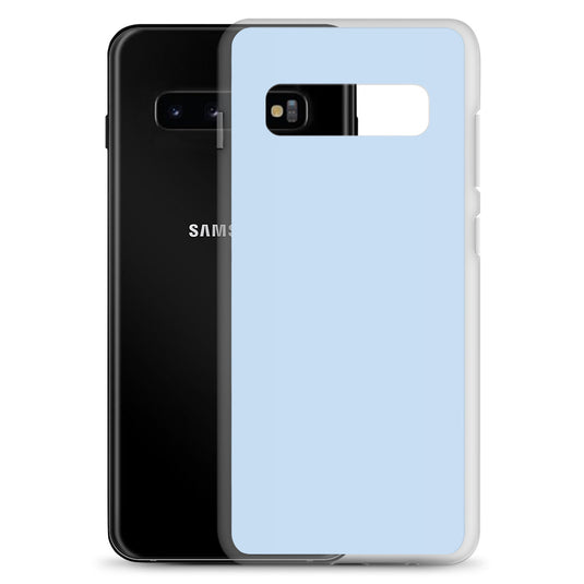 Pattens Blue Samsung Clear Thin Case Plain Color CREATIVETECH