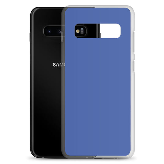 Mariner Blue Samsung Clear Thin Case Plain Color CREATIVETECH