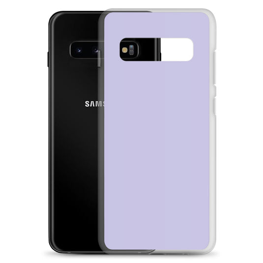 Melrose Purple Samsung Clear Thin Case Plain Color CREATIVETECH