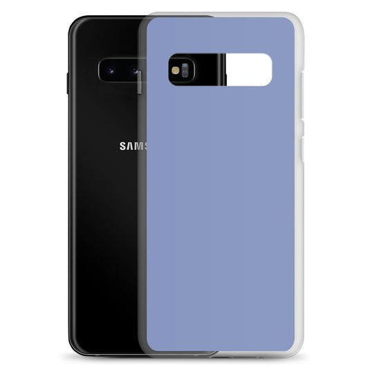 Wild Blue Samsung Clear Thin Case Plain Color CREATIVETECH