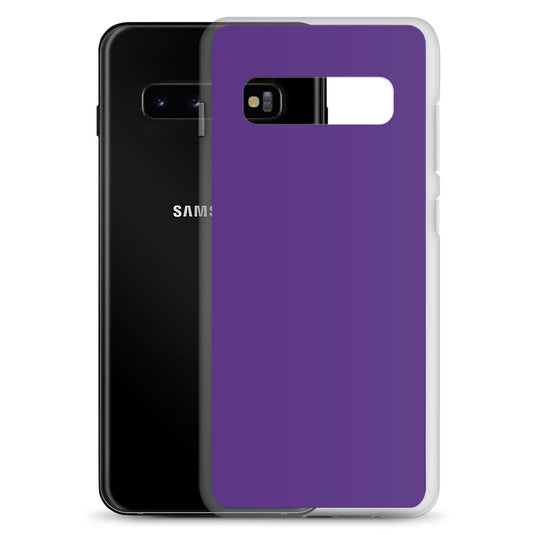 Indigo Purple Samsung Clear Thin Case Plain Color CREATIVETECH