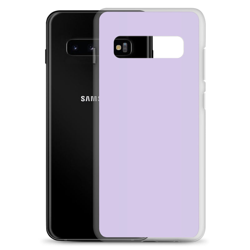 Load image into Gallery viewer, Fog Violet Samsung Clear Thin Case Plain Color CREATIVETECH