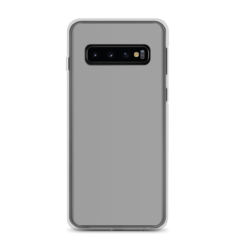 Load image into Gallery viewer, Nobel Grey Samsung Clear Thin Case Plain Color CREATIVETECH