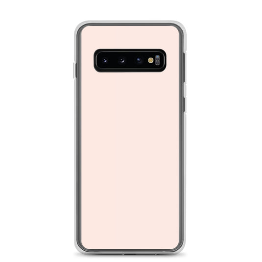 Wisp Pink Samsung Clear Thin Case Plain Color CREATIVETECH