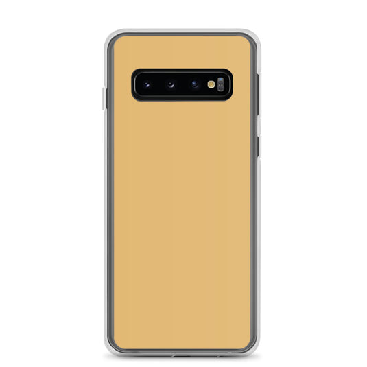 Fawn Yellow Samsung Clear Thin Case Plain Color CREATIVETECH