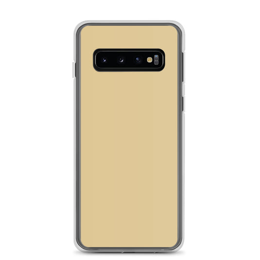 New Orleans Yellow Samsung Clear Thin Case Plain Color CREATIVETECH