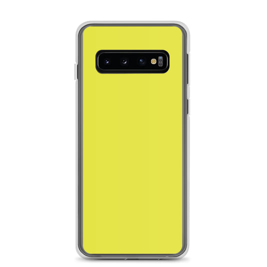 Starship Yellow Samsung Clear Thin Case Plain Color CREATIVETECH