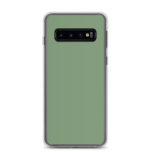 Amulet Green Samsung Clear Thin Case Plain Color CREATIVETECH