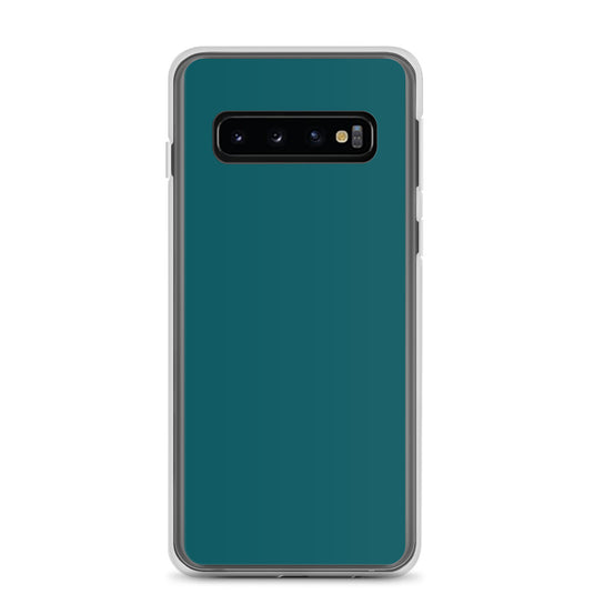 Sherpa Blue Samsung Clear Thin Case Plain Color CREATIVETECH