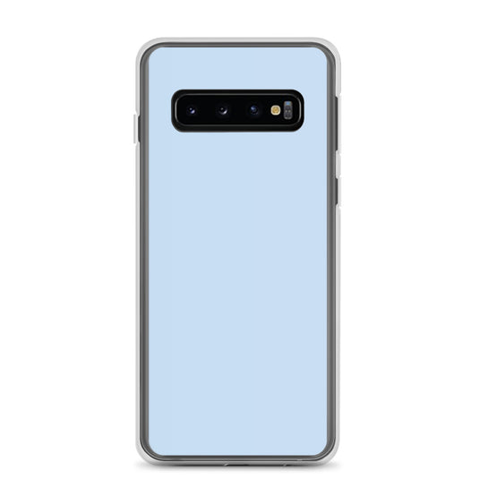 Pattens Blue Samsung Clear Thin Case Plain Color CREATIVETECH