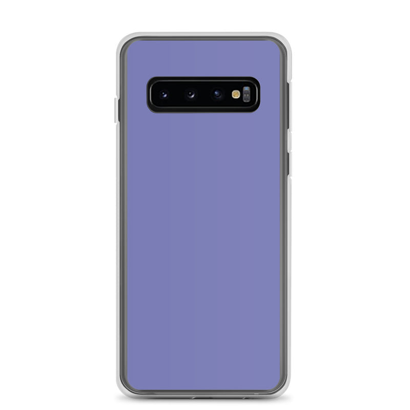 Load image into Gallery viewer, Chetwode Blue Purple Samsung Clear Thin Case Plain Color CREATIVETECH