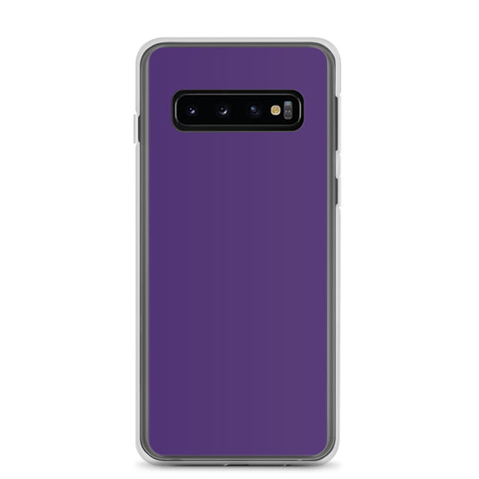 Purple Samsung Clear Thin Case Plain Color CREATIVETECH