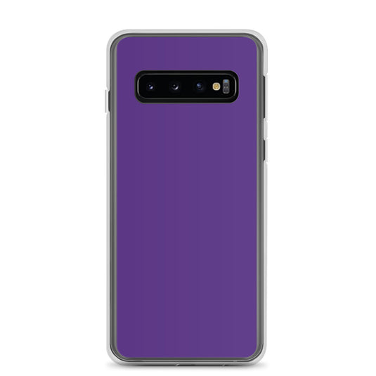 Indigo Purple Samsung Clear Thin Case Plain Color CREATIVETECH