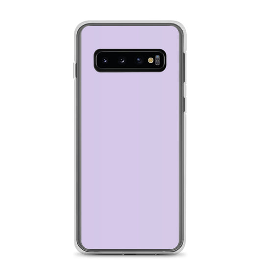 Fog Violet Samsung Clear Thin Case Plain Color CREATIVETECH