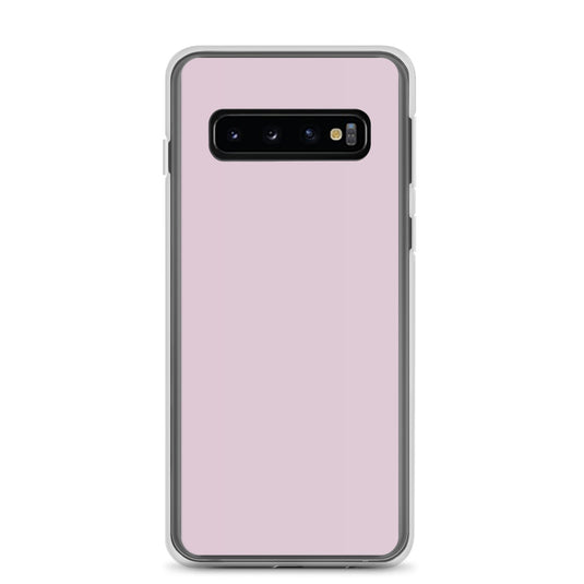Twilight Pink Samsung Clear Thin Case Plain Color CREATIVETECH