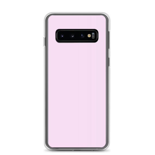 Selago Pink Samsung Clear Thin Case Plain Color CREATIVETECH