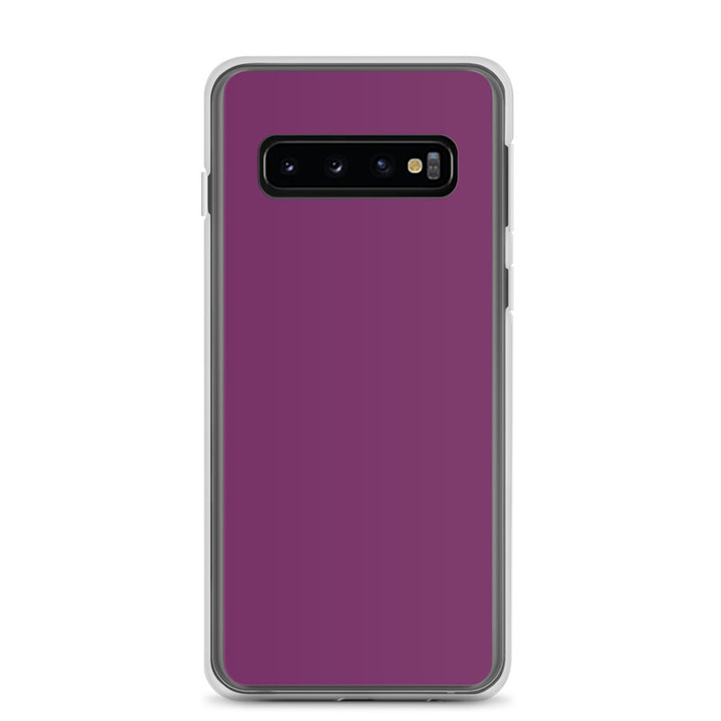 Load image into Gallery viewer, Palatinate Purple Samsung Clear Thin Case Plain Color CREATIVETECH