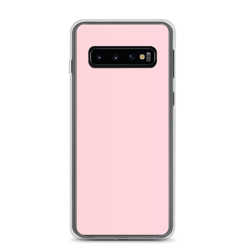 Load image into Gallery viewer, Flamingo Pink Samsung Clear Thin Case Plain Color CREATIVETECH
