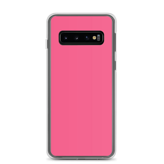 Brink Pink Samsung Clear Thin Case Plain Color CREATIVETECH