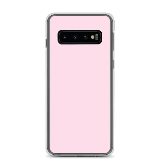 Piggy Pink Samsung Clear Thin Case Plain Color CREATIVETECH