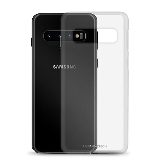 Transparent Flexible Clear Samsung Case Bump Resistant Corners CREATIVETECH