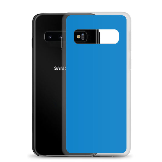 Navy Blue Samsung Clear Thin Case Plain Color CREATIVETECH