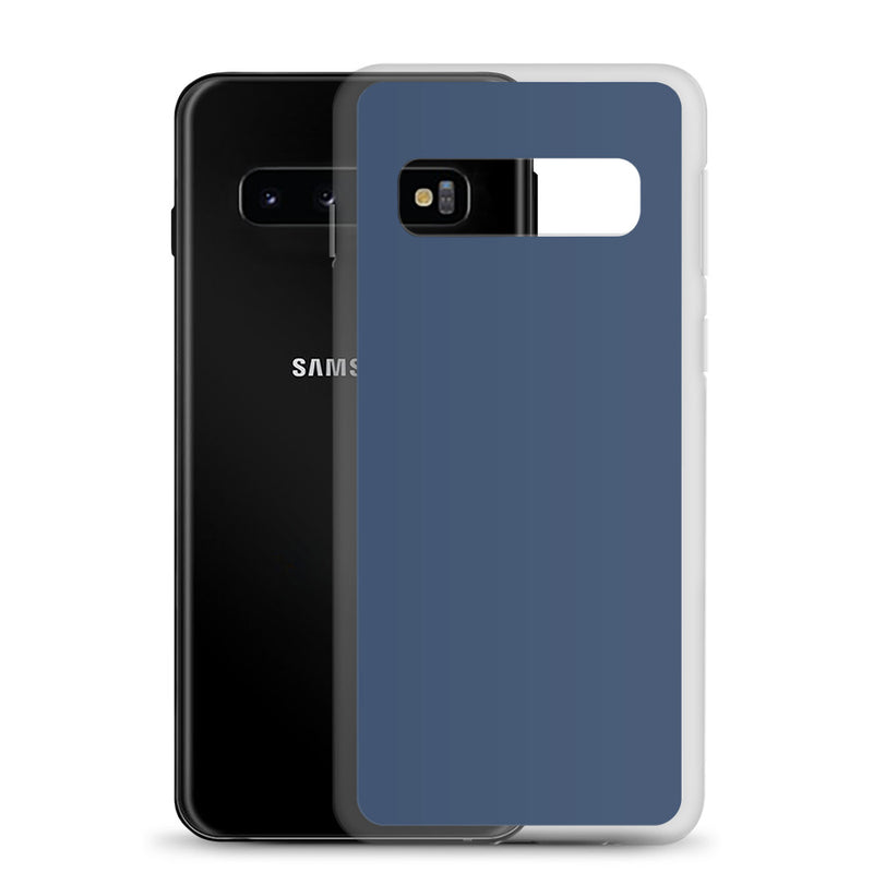 Load image into Gallery viewer, Cello Blue Samsung Clear Thin Case Plain Color CREATIVETECH