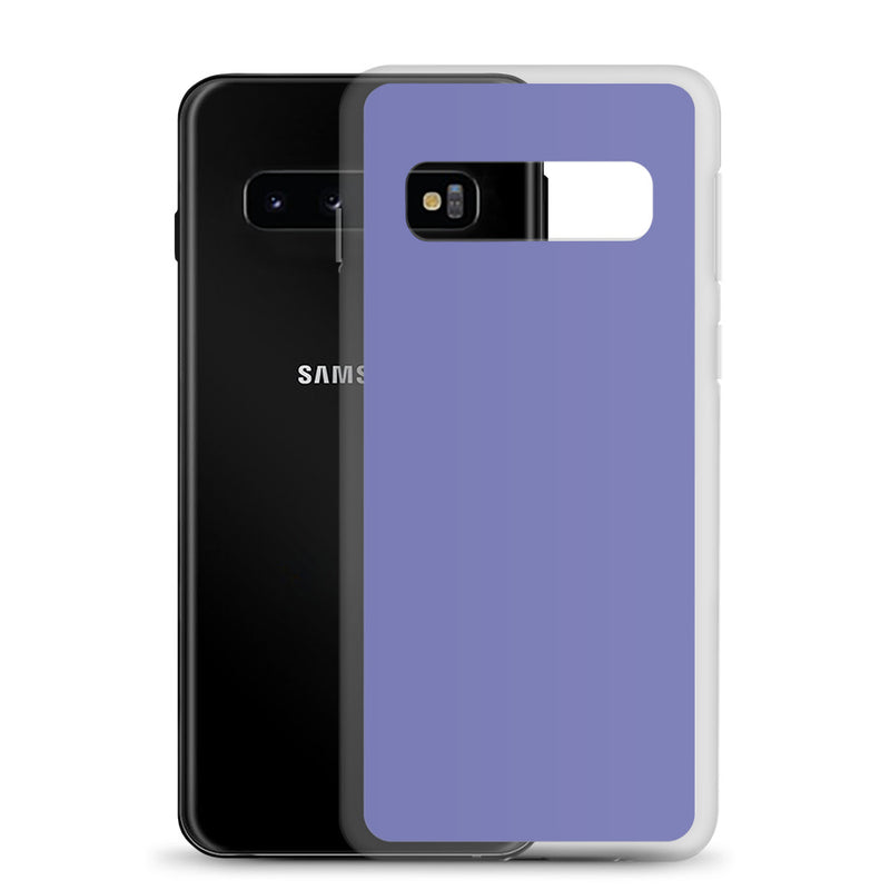 Load image into Gallery viewer, Chetwode Blue Purple Samsung Clear Thin Case Plain Color CREATIVETECH