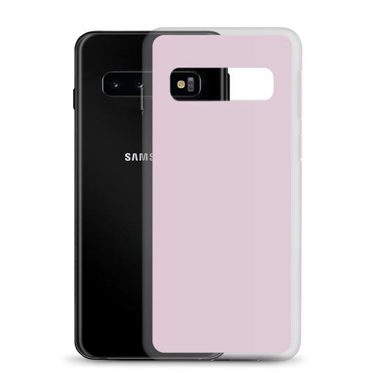 Twilight Pink Samsung Clear Thin Case Plain Color CREATIVETECH