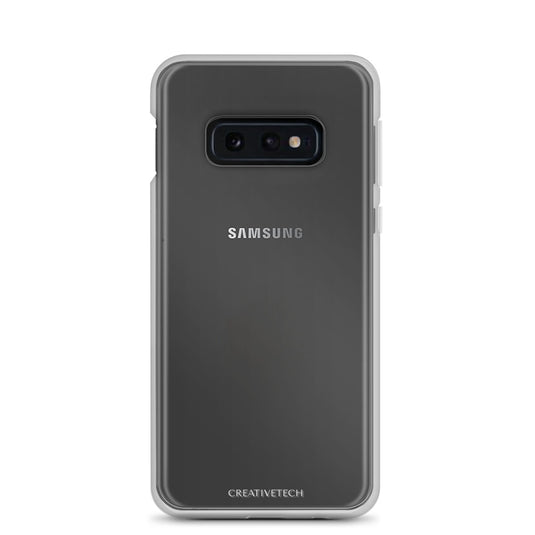 Transparent Flexible Clear Samsung Case Bump Resistant Corners CREATIVETECH