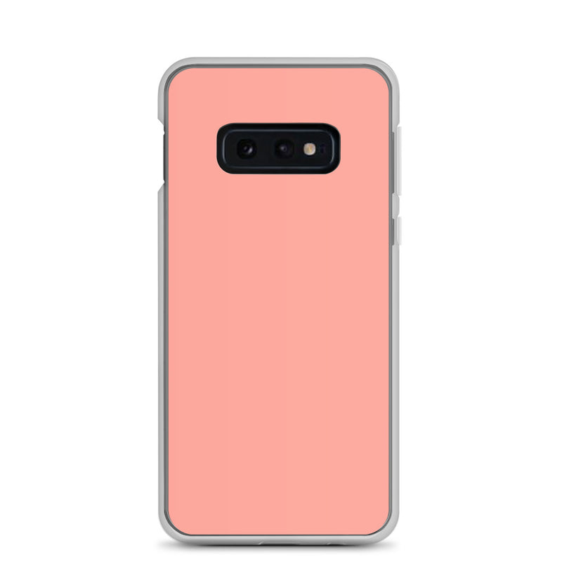 Load image into Gallery viewer, Rose Bud Red Samsung Clear Thin Case Plain Color CREATIVETECH