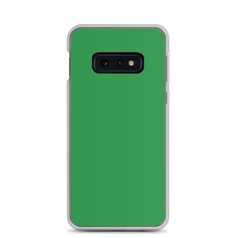 Load image into Gallery viewer, Sea Green Samsung Clear Thin Case Plain Color CREATIVETECH