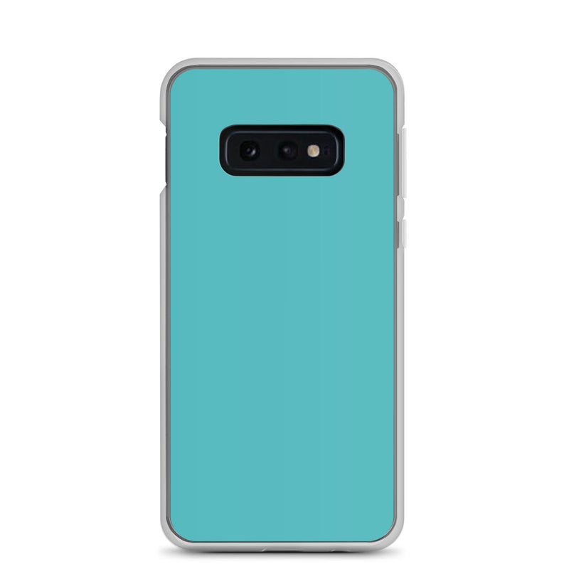 Load image into Gallery viewer, Viking Blue Samsung Clear Thin Case Plain Color CREATIVETECH