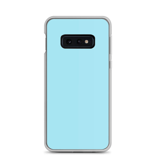 Blizzard Blue Samsung Clear Thin Case Plain Color CREATIVETECH