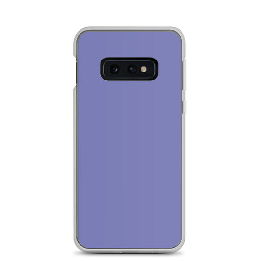 Chetwode Blue Purple Samsung Clear Thin Case Plain Color CREATIVETECH