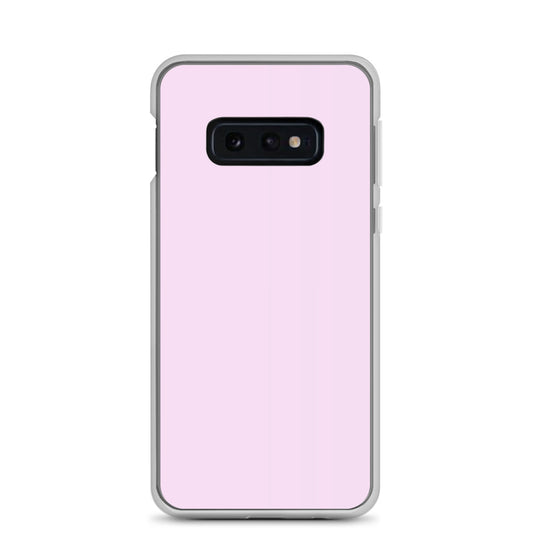 Selago Pink Samsung Clear Thin Case Plain Color CREATIVETECH
