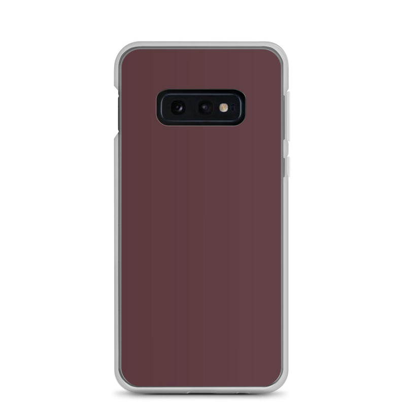 Load image into Gallery viewer, Cab Sav Brown Samsung Clear Thin Case Plain Color CREATIVETECH