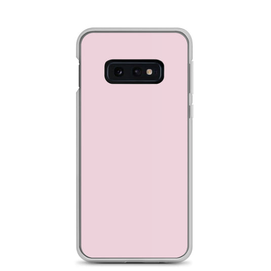 Lace Pink Samsung Clear Thin Case Plain Color CREATIVETECH