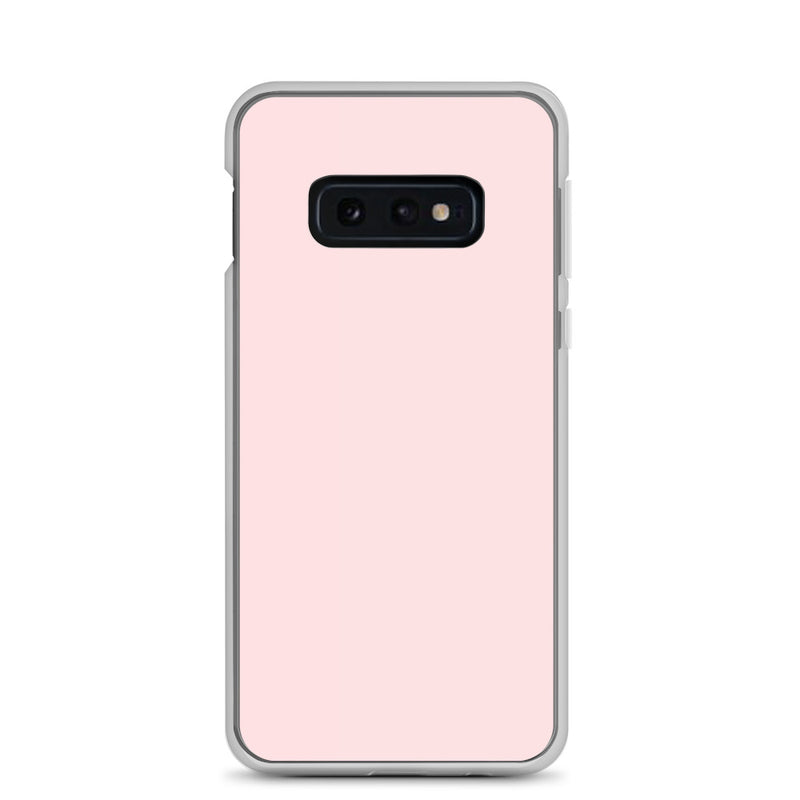 Load image into Gallery viewer, Pale Pink Samsung Clear Thin Case Plain Color CREATIVETECH