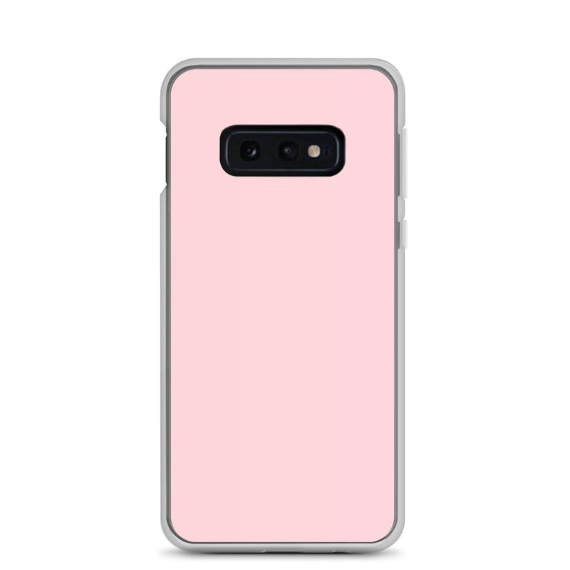 Load image into Gallery viewer, Flamingo Pink Samsung Clear Thin Case Plain Color CREATIVETECH