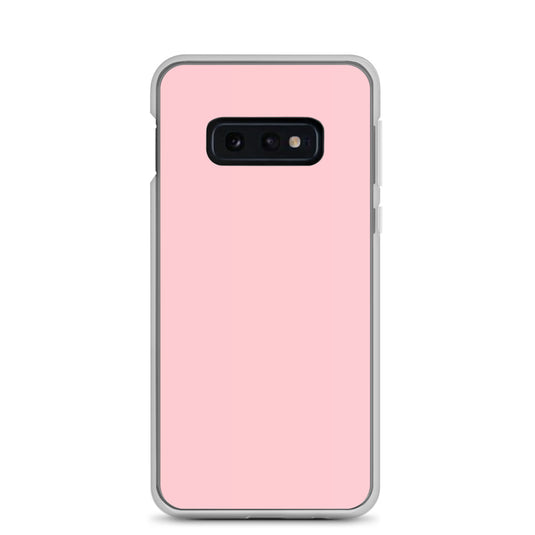 Pink Samsung Clear Thin Case Plain Color CREATIVETECH