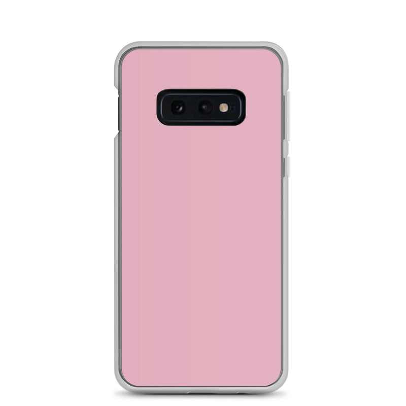 Load image into Gallery viewer, Melanie Pink Samsung Clear Thin Case Plain Color CREATIVETECH