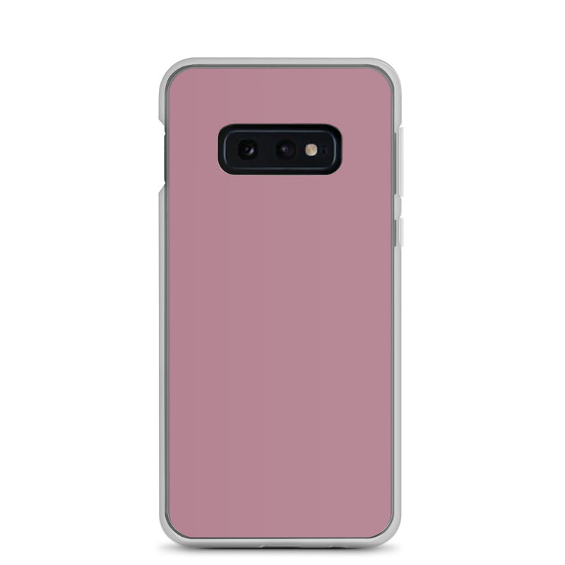 Load image into Gallery viewer, Tapestry Deep Ash Pink Samsung Clear Thin Case Plain Color CREATIVETECH