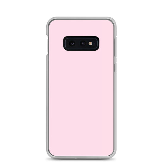 Piggy Pink Samsung Clear Thin Case Plain Color CREATIVETECH